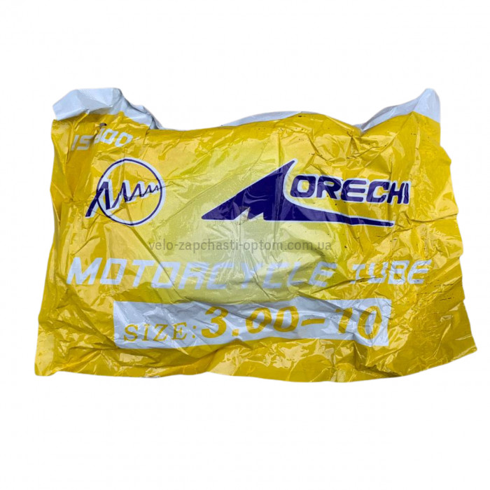 Камера 3.00-10 кривий вентиль Shrader Morechi