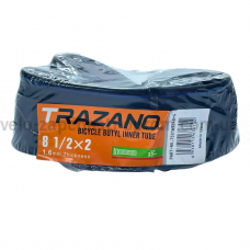 Камера 8х1/2x2 прямий вентиль Sсhrader AV 33 мм Trazano