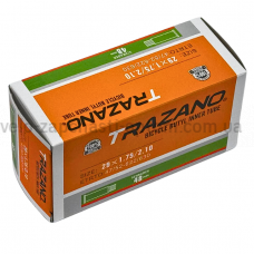 Камера BOX 29х1.75/2.10 47/52-622/630 AV 48мм прямий вентиль Schrader Trazano