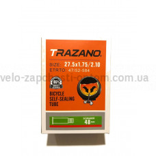 Камера гелева 27.5х1.75/2.10 47/52-584 Shrader AV 48 мм Trazan