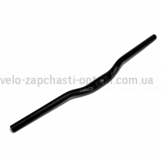 Кермо алюмінієве з вигином МТВ Cahgy діаметр 31.8 довжина 630mm чорний