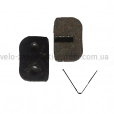 Колодки дискові 106 велосипедні Attke