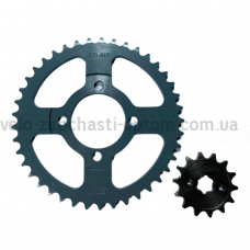 Комплект приводних зірок 420 41-14 зубів Дельта FDF
