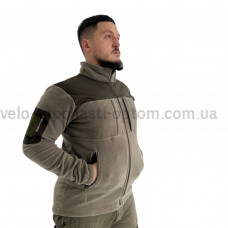 Кофта VOGEL тепла флісова з липучками під шеврони олива Туреччина L