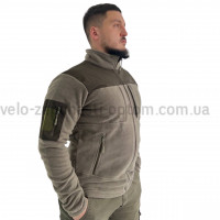 Кофта VOGEL тепла флісова з липучками під шеврони олива Туреччина XXL