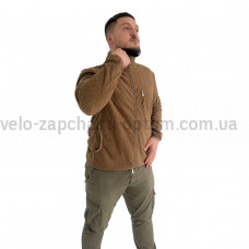 Кофта флісова з підкладкою та липучками під шиворони кайот Reptilia 52