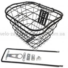 Кошик з кришкою 28 чорний сітка  