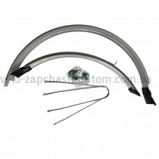 Крила 26 не ламаються метало пластик сірий Shunfeng