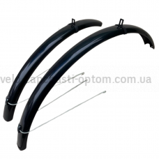 Крила комплект 28 чорні що не ламаються кріплення дуга