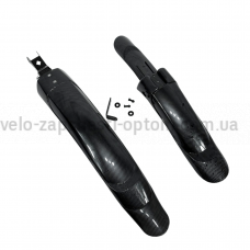 Крила універсальні 01 під карбон висувні комплект Тайвань