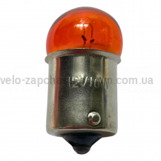 Лампа поворотів жовта G-18 12V 10W BA15S CYT