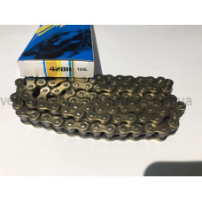 Ланцюг приводу колеса 428H-104L золото Дельта/Альфа KMC