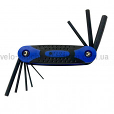 Мультитул 138К синій набір шестигранників Shunfeng