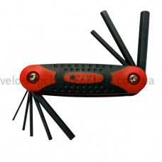 Мультитул 138К червоний набір шестигранників Shunfeng