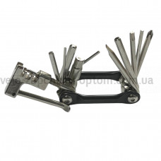 Мультитул GA 50 чорний набір шестигранників Shunfeng