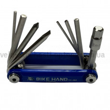 Мультитул YC-262 синій набір шестигранників BikeHand