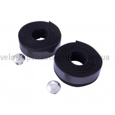 Обмотка керма велосипеда чорна 30х1900 мм Shunfeng