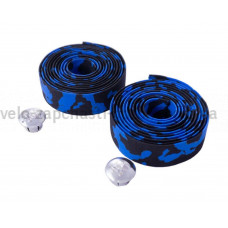 Обмотка керма велосипеда чорно-синя 30х1900 мм Shunfeng