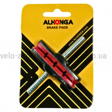 Ободні колодки шифтові червоні Alhonga