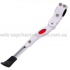 Підніжка алюмінієва на перо біла 24-28 телескопічна Тайвань