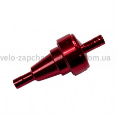 Паливний фільтр алюмінієвий розбірний червоний GO