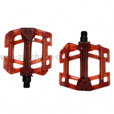 Педалі JD-287 полікарбонат червоний Hengchi
