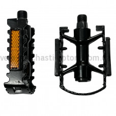 Педалі V07 алюмінієві чорні Shunfeng