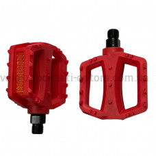 Педалі дитячі JD-28 полікарбонат червоні FPD