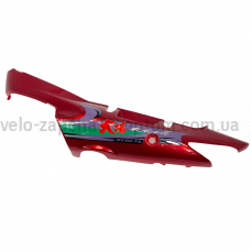 Пластик Актив бічний лівий червоний під бардачок