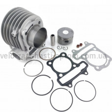 Поршнева ЦПГ GY6-150/2 ф57.4мм тефлоновий поршень JWBP