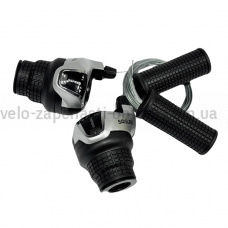 Ревошифт 3х7 модель 9070А з віконцем чорно-сірі