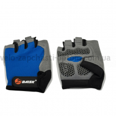 Рукавички з гелевою прокладкою 606 XL сині без пальців Baisk 