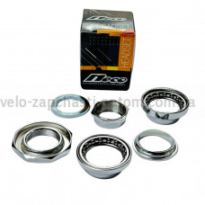 Рульовий набір 805 хром 25.4 на різьбову вилку Neco