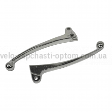 Ручка важіль тумблера Дельта біла L+P