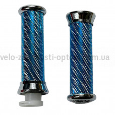 Ручки газу алюмінієві сині кіготь