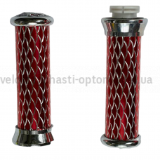 Ручки газу мото алюмінієві луска червоний