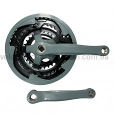 Система 48/38/28 метал довжина 170 мм у пластику сіра Shunfeng