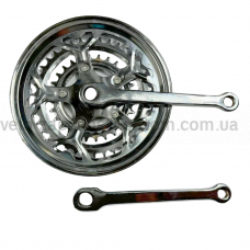 Система під круглий вал 48/38/28 ХВЗ металева хром