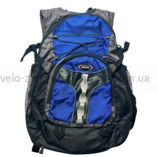 Спортивний рюкзак Huasion + дріт мр3 + дощовик синій