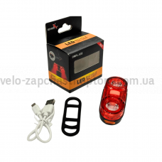 Стоп ліхтар 8 режимів DMFL-535-2LED STOP Li-Ion аккумулятор Type-C