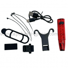 Стоп мигалка LD77 з датчиком світла та лазерним покажчиком 