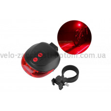 Стоп мигалка LED JY-2L ззаду з лазерною доріжкою Jing Yi