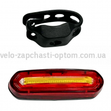 Стоп мигалка LED/USB AQY-096 задня червоне і біле світло Baisk