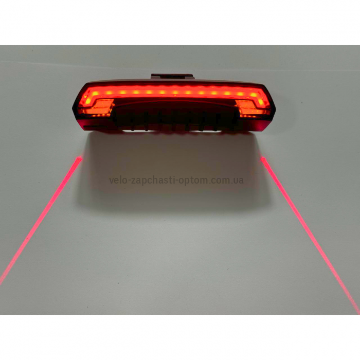 Стоп поворот з дістанційним пультом LED/USB X5 лазерні полоси і датчік світла та гальма MEILAN