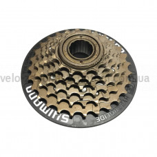 Тріскачка 6-ик 14-28 TZ20 із пластиковим захистом Shimano