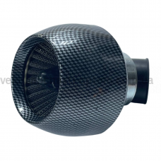 Фільтр повітряний нульового опору ф35 мм 45 градусів карбоновий