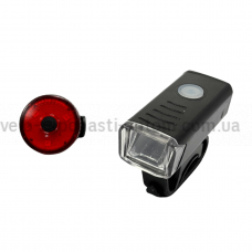 Фара + стоп HY028/BSK-1133-XPG microUSB