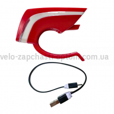 Фара ліхтар LED SA-18 акумуляторний рожева RPL-2272