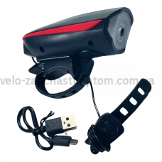 Фара ліхтар із сигналом LED SA 47 червона акумуляторна HJ-7588 China