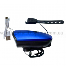 Фара ліхтар із сигналом синя LED GA-79 акумуляторна HJ-7588 China